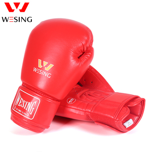 Guantes de Boxeo Wesing con Logotipo Personalizado, Aprobados por la <span class=keywords><strong>IBA</strong></span>, Guantes de Boxeo Profesionales de Cuero para Mujer - Product Image 5