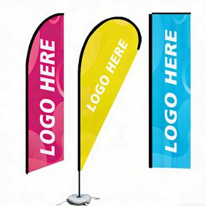 Bandera de Plumas Impresa Digitalmente al por Mayor, Bandera Publicitaria Personalizada para Eventos en Interiores y Exhibición de Marketing al Aire Libre - Product Image 2