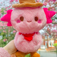 Peluches Axolotl Sûres pour Enfants OEM ODM, Personnalisées, de Qualité Supérieure, en Tissu Minky Luxueux, Mignonnes et Confortables