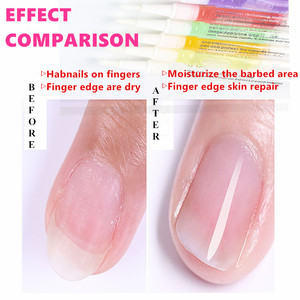 Wholesale 5ml 15 Flavors Nail Art Cuticle Revitalizer Oil <b>Pen</b> with Nail Protection - Product Image 3