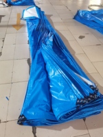 Bâche en PE robuste et imperméable, sur mesure en Chine, 20 X 30, 30x50, 40 X 60, 20x20, 15 X 15, 10x10