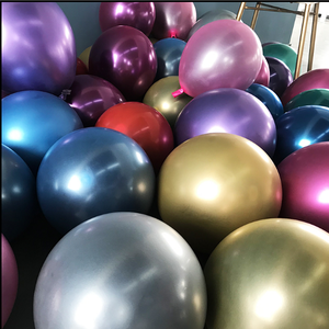 Usine vendre saint-valentin Chrome ballons métalliques en latex ballon - Product Image 4