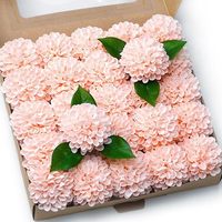 2026 Vente en gros 25 pièces/sac Têtes de fleurs artificielles en mousse PE Hortensia faites à la main pour Mariage, Remise de diplôme, Pâques, Fête des Mères, Noël