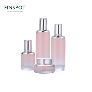 En gros Soins Personnels Peau 30ML Bouteilles de Sérum Blanc Bocaux En Verre Dépoli 50ML - Product Image 5