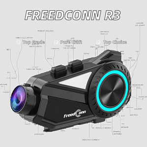 Cho <span class=keywords><strong>freedconn</strong></span> R3 nhà máy ban đầu xe máy Phụ kiện cho <span class=keywords><strong>Bluetooth</strong></span> <span class=keywords><strong>Intercom</strong></span> Recorder với 2k 4M Pixels WIFI video ghi âm - Product Image 2