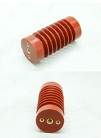 Isolateur de poteau en résine époxy haute tension ASHAN ZJ-10Q 65x130 10kV pour support de barre omnibus et câblage de rack d'armoire de commutation