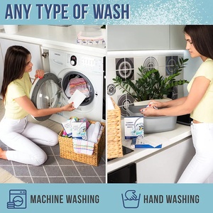 Tờ giặt quần áo thân thiện với môi trường, dạng gói đậm đặc, giấy giặt, viên giặt, tấm giặt thân thiện với môi trường - Product Image 5