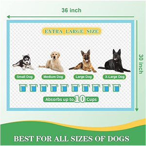 Tapis de change absorbant jetable de haute qualité pour animaux de compagnie 60x45 60x60 60x90, sous-couche bébé durable pour l'apprentissage de la propreté - Product Image 6