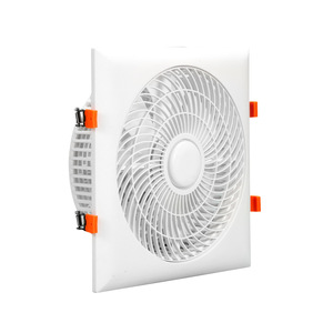 Ventilateur de plafond 300x300 avec moteur AC intégré, commande mécanique, pour cuisine et salle de bain, avec fonction de purification de l'air - Product Image 2