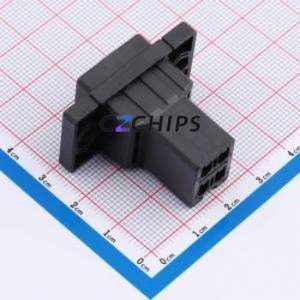 HC-5.08D-2*2EY-05 Housing (Wire-to-Board / Wire-to-Wire) P=5.08mm Connector 2x2P 5.08mm 2 2 - Product Image 2