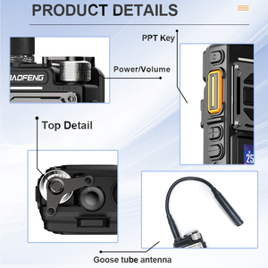 BAOFENG UV-25 PRO AM Multi-Band Walkie Talkie frequenza senza fili NOAA Ham due vie Radio tipo-C caricatore a lungo raggio Walkie -Talkie - Product Image 6