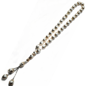 Subha Prayer Beads Popular Muslim Men with <b>Divider</b> Beads for Office <b>Desk</b> and Hajj Trip - Product Image 1