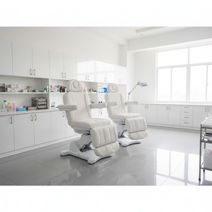 KISEN Professional Beauty <b>Electric</b> 3 Motor Aesthetic Medical Examination Chair Spa Massage Lash <b>Table</b> Cosmetic Facial Beauty Bed - Product Image 1