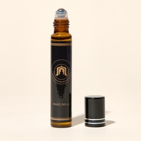 Parfum Roll-on RU AIR de Haute Qualité, Original, 10ml, Pur et Naturel, Écologique, en Bouteille en Verre, Notes Boisées Orientales, Longue Durée, Aromathérapie