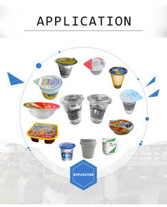 Tự động quay cốc sữa chua lỏng làm đầy và niêm phong máy, tự động cốc thạch Máy chiết rót - Product Image 6