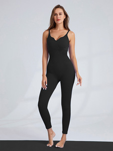 Mono de Yoga para Primavera y Otoño, Body Ajustado Elástico sin Costuras, Mono Deportivo con <span class=keywords><strong>Tirantes</strong></span> para Mujer, Ropa Deportiva para Correr y Hacer Ejercicio - Product Image 6