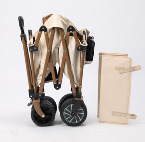 TODO-Chariot utilitaire de plage pliable et personnalisé, chariot de transport électrique avec batterie au lithium - Product Image 4