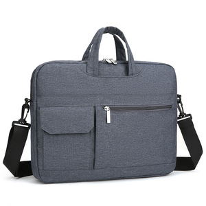 Waterproof Protective Sling <b>Laptop</b> Bag Briefcase Multi-functional Oxford Portable Soft Multiple <b>Small</b> Pockets for Office Use - Product Image 4