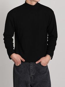 Suéter de <span class=keywords><strong>Cuello</strong></span> <span class=keywords><strong>Alto</strong></span> para <span class=keywords><strong>Hombre</strong></span>, Estilo Casual de Otoño, para Combinar con Camisetas Interiores - Product Image 2
