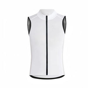 Multi Color Customize Team Moto MTB Cycling Full Zip Sleeveless Vest Breathable Moisture Wicking Road Bike Undershirt Bicycle - Product Image 3