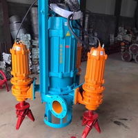 Pompe centrifuge submersible à une seule étape anti-colmatage haute efficacité pour le dragage du sable et de la boue, modèle ZJQ