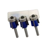 Fresa de Enrutador Profesional de Aleación de Tungsteno y Cobalto de 4 Cuchillas y 8 mm de Diámetro, Recortadora de Bordes Redondeados OEM para Tallado de Madera