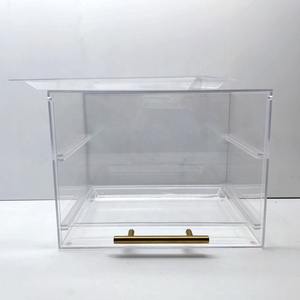 Présentoir à gâteaux en acrylique sur 2 niveaux personnalisé – Présentoir à pâtisseries en acrylique - Product Image 6