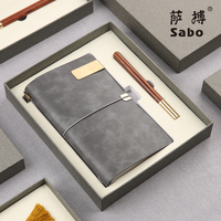 Cadeaux d'entreprise de haute qualité, stylo de luxe, carnet de notes, ensemble cadeau promotionnel pour hommes et femmes