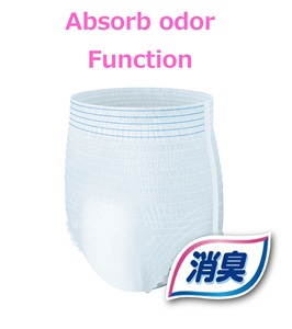 Culotte absorbante pour adulte Attento Slim, tissu non tissé, haute absorption, protection anti-fuites, fabriquée au Japon - Product Image 3