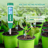Alat Ukur Nutrisi Organik Presisi Tinggi, Pengukur Cepat Nitrogen Fosfor Kalium, Sensor NPK Tanah, Penguji Pupuk