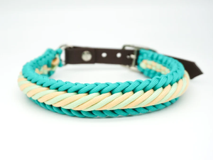 Collier <span class=keywords><strong>de</strong></span> <span class=keywords><strong>dressage</strong></span> pour chiens calmant OEM 550lb paracorde, ensemble <span class=keywords><strong>de</strong></span> marche pour animaux <span class=keywords><strong>de</strong></span> compagnie, designers personnalisés, collier et <span class=keywords><strong>laisse</strong></span> pour chien imperméables - Product Image 5