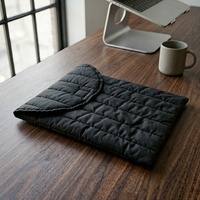 Portable tablette ordinateur sac doux matelassé coton 13 pouces 14 pouces pochette d'ordinateur portable protéger couverture pour affaires ordinateur portable sac d'ordinateur