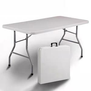 outdoor garden dining table plastic party picnic banquet portable foldable folding table