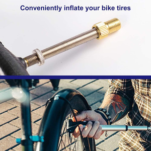 Xe Đạp Đồng Thau Tire Van Adapter/ <span class=keywords><strong>Schrader</strong></span>/Presta Tire Van Nối Để Bán - Product Image 5