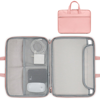 Etui pour ordinateur portable unisexe en cuir PU imperméable de 11 à 17 pouces housse d'ordinateur ouverte housse Macbook pochette pour ordinateur portable pour femme