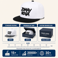 Casquette Snapback à Visière Plate, Six Panneaux Structurés, Broderie 3D, Lettrage, Fermeture Snap Réglable, Logo Personnalisé, Vente en Gros, OEM, Faible MOQ