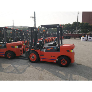 자재 운반 장비 론킹 3톤 솔리드 타이어 지게차 CPCD30 FD30T LG30DT 3톤 3000kg 디젤 지게차 - Product Image 1