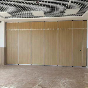Portes pliantes mobiles et cloisons pour hôtel, restaurant, salle de conférence, salle de banquet - Design moderne en métal/bois - Product Image 4