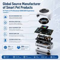 ChongxinIOT Distributeur d'eau intelligent pour animaux de compagnie 2.0L SUS304 avec filtre 4 étapes, pompe silencieuse (<35 dB) et capteur