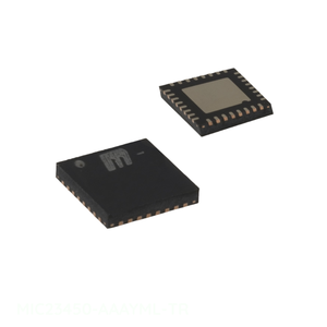 ชิปจัดการพลังงาน (PMIC) MIC23450-AAAYML-TR 32 VFQFN แบบมีแผ่นต่อสายภายนอก, 32 MLF ซื้อชิ้นส่วนอิเล็กทรอนิกส์ออนไลน์ มีสินค้าในสต็อก - Product Image 1