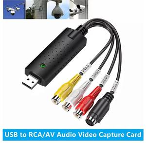 Adaptateur de carte de capture audio vidéo USB avec câble USB Convertisseur de capture vidéo USB 2.0 vers RCA pour périphérique de capture TV DVD VHS - Product Image 6