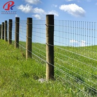 Clôture de champ en fil d'acier à haute résistance pour bétail, cerfs et chevaux, 1,5 m, 1,8 m, 2,1 m, 2,4 m – Vente chaude