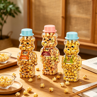 Popcorn de maïs cuit au four MUI Halal, saveur crème de caramel sucrée, sans graisses trans, collation saine à base de céréales |   Sachet de 280g de Snacks pour Cinéma