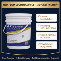 Gemuk Litium Kompleks Suhu Tinggi EP -25C hingga 200C untuk Bantalan Industri, Roda, Hub, CV Joint, Excavator, Konstruksi, Pertanian