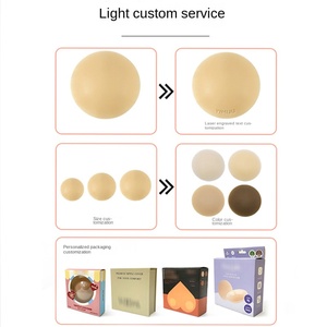 Extensor de Sujetador Adhesivo Invisible de Silicona Transpirable e Impermeable para Pecho, sin Costuras, Sexy, para Uso Transfronterizo - Product Image 4