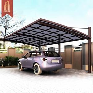 <span class=keywords><strong>Abri</strong></span> de voiture en aluminium et polycarbonate pour extérieur, avec fonction pare-soleil et design économique, idéal pour les allées et les cours. - Product Image 1