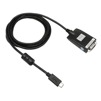 Cable Convertidor Serial USB Tipo-C a RS485 RS422 con Chipset FTDI UOTEK UT-890-TC Personalizable, 1.5m de Longitud, en Stock