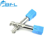 Fresa de 3 flautas de carburo ODM/OEM personalizada BFL para aluminio para operaciones de fresado