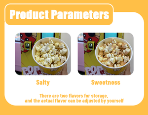 Distributeur automatique de pop-corn à double saveur Réservoirs sucrés et salés 50 portions/heure écran tactile pour cinéma/centre commercial/CE/FDA/NAMA - Product Image 2