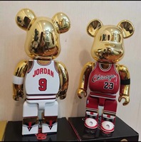 Figur Aksi Terlaris 70cm Bearbrick 400 Ornamen Pabrik Bearbrick 1000% Kerajinan Resin